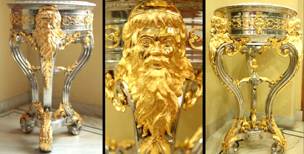 Tabletop Metal finish