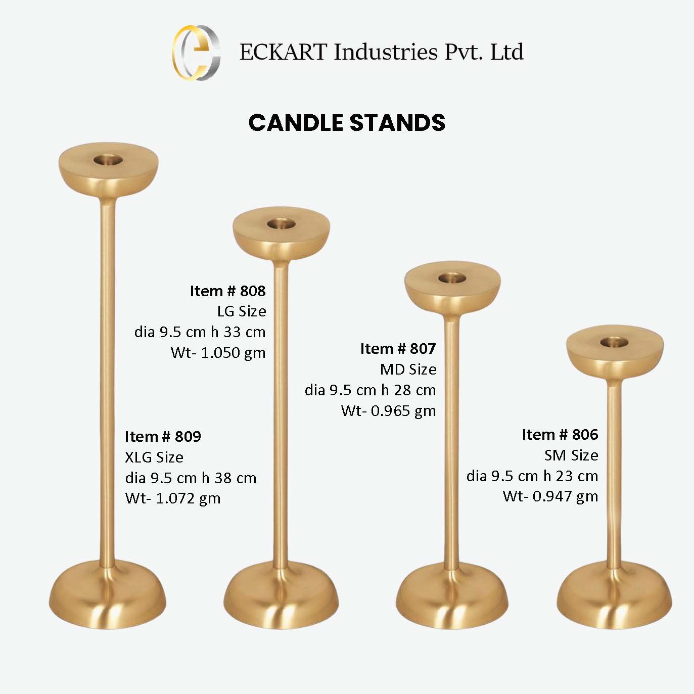 Aurelia Candle Stands