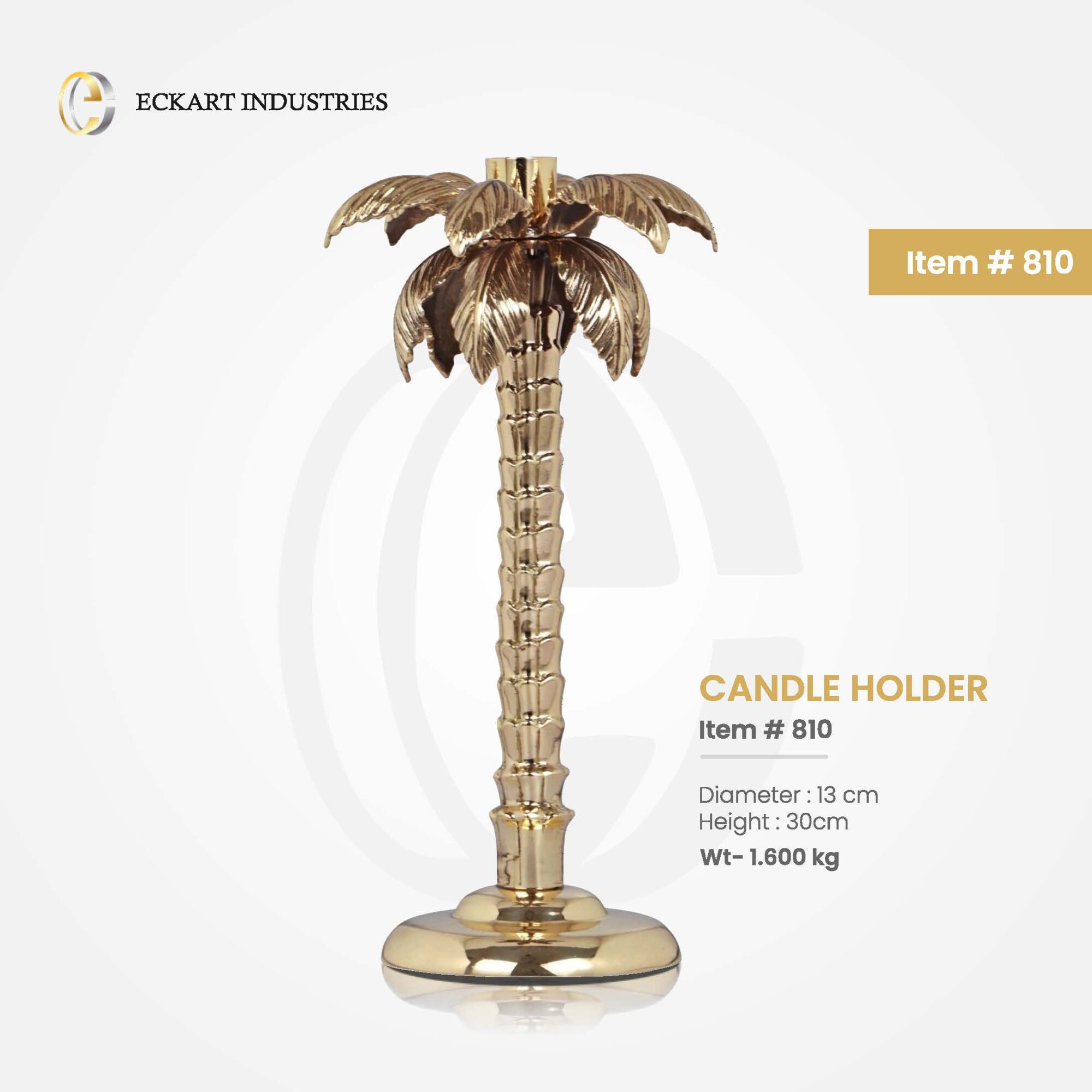 Palmora Candle Holder